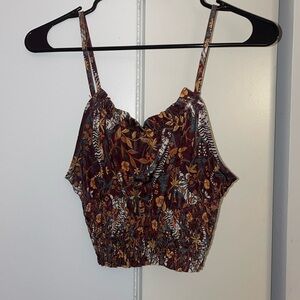 Urban outfitters floral tank top